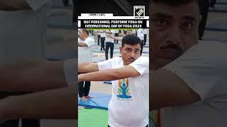 J&K: BSF personnel perform Yoga on International Day of Yoga 2025 in Jammu
