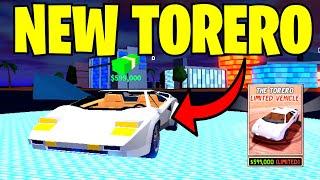 BUYING THE TORERO (Roblox Jailbreak)