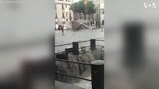 Intense Storm Brings Flooding to Sicily