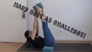 6-Minute Hard Core Ab Class Challenge With Shana Meyerson YOGAthletica