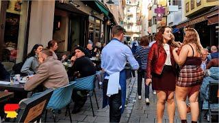 Wiesbaden City ,Germany/see real life of beautiful single attractive girls in Wiesbaden/walking tour