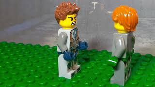 Lego Nexo Knights stop-motion | Clay threatens Aaron