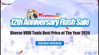 VVDISHOP 12th Anniversary Flash Sale- Xhorse Best Price of 2024