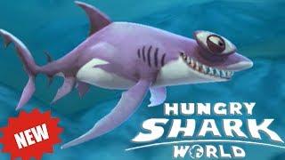 Hungry Shark World - ПРОКАЧКА ОБЫКНОВЕННОЙ АКУЛЫ - МОЛОТ