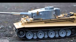 RC PANZER TIGER 1 FRÜHE VERSION PLATIN EDITION HENG LONG 1:16 LICMAS TANK