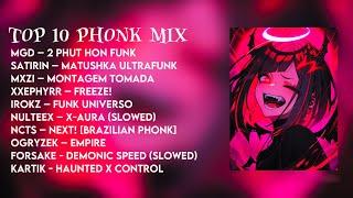 TOP 10 VIRAL AURA PHONK SONGS | BRAZILIAN PHONK MIX 2025 | AGGRESSIVE BRAZILIAN PHONK MIX