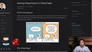 How to build your Blog for free on GitHub Pages using Jekyll (Walkthrough).