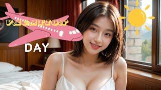 AI Babe lookbook-Vacation day#AIGirls #AILady #AIHottie