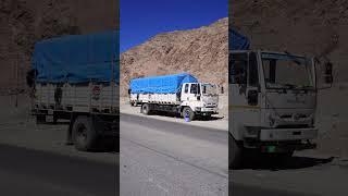 Mini Vlog Trucking Amazing Dangerous Road  Leh Ladakh