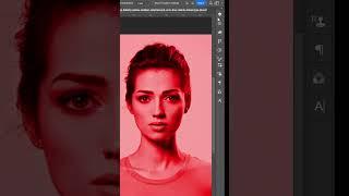 How to make black and white color effect / isolate red color effect easily in photoshop 2023