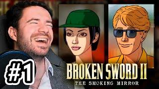 Josh Strife Hayes Plays Broken Sword 2 - the Smoking Mirror Remastered - Part 1