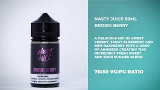 Broski Berry - Nasty Juice - Kix Vaping Liquids