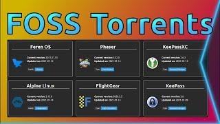 Looking at FOSS Torrents