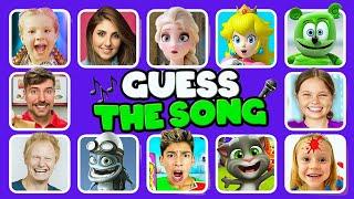 GUESS MEME & WHO'S SINGING Salish Matter, Diana, Wednesday, King Ferran, MrBeast, TV Woman, Pomni