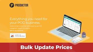 Change prices on "Autopilot" with Productor