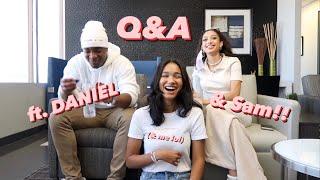 Q&A with Daniel Ezra & Samantha Logan (and me lol) | Greta Onieogou