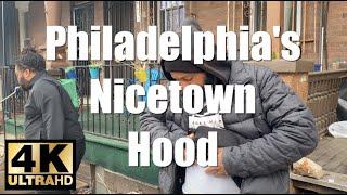 Walking Tour 4K Philadelphia's #1 Worst Hood | NICETOWN Man Shot & Lived To Tell About It RAW UNCUT