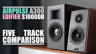 AirPulse A300 vs Edifier S1000DB  ||  5 Track Comparison