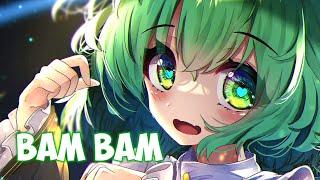 【Nightcore】Camila Cabello - Bam Bam ft. Ed Sheeran (Lyrics)