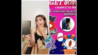 Unboxing Lazada Mystery Box | 11-11 Lazada sale| Samsung Note 9?