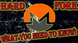 Monero Hard Fork CryptoNight V8  - What you need to know!