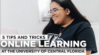 Five Tips for Online Learning at UCF
