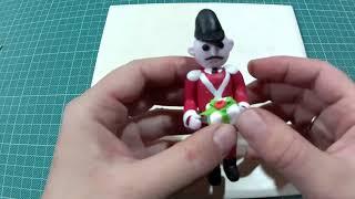 Ideas Christmas ornaments | How to make ornaments for tree | Clay art - Vicky25Crafts