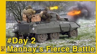 From Snow to Fire: Manhay’s WWII Reenactment Battle 2024