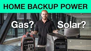 Solar vs Gas for Backup Power | Pros, Cons, and Best Picks