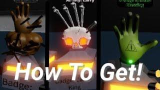 How To Get! Hallow Jack, Rattlebones, and Necromancer (Slap Battles But Bad)