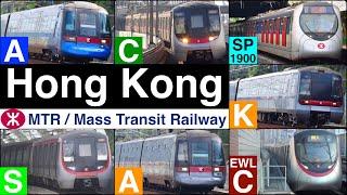 Hong Kong / Perfect 40 Metro & Light rail videos !!