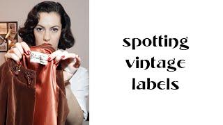 How To Shop For Vintage Clothing (Part II)⎟VINTAGE TIPS & TRICKS