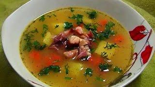 Гороховый суп с копченостями в мультиварке рецепт Pea soup with smoked meat in slow cooker recipe