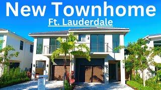 New Construction Townhome For Sale in Fort Lauderdale, Florida. New Homes For Sale In South Florida.