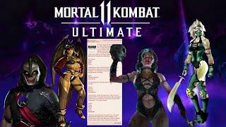 Mortal Kombat 11 - Future DLC LEAK! (2023)