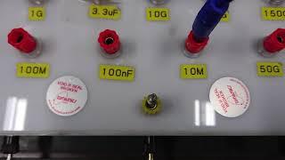 Kyoritsu 3132A Analogue Insulation Tester Repair and Calibration by Dynamics Circuit (S) Pte. Ltd.