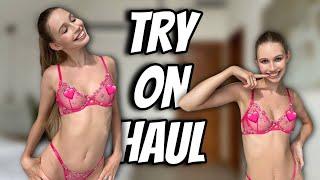 Try On Haul | Transparent Top | No Bra