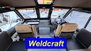 Алюминиевый водометный катер Weldcraft Select. Мотор Kodiak. Водомет American Turbine. Флагман24