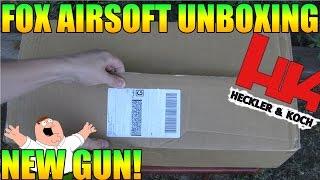 FOX AIRSOFT UNBOXING! | NEW GUN! | WHAT H&K DID I GET ;)?!?!
