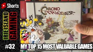 My Top 15 Most Valuable Video Games in My Collection - Irie Island Gaming - Ep. 32 [YouTube #Shorts]