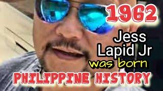 1962 Jess Lapid Jr. an Action Film Icon was born in Caloocan. Filipino History