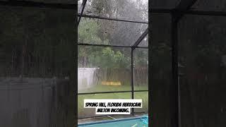 Hurricane Milton incoming. Spring Hill, Florida Tampa Florida. #hurricane #Milton #tampa