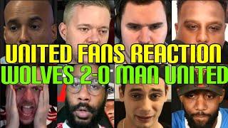 ANGRY  UNITED FANS REACTION TO WOLVES 2-0 MAN UNITED | FANS CHANNEL