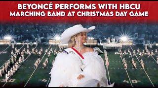 Beyonce's EPIC NFL Halftime Show With HBCU Marching Band!