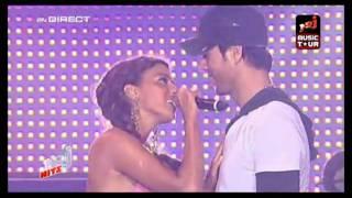 {HD]  Enrique Iglesias ft. Nadiya - Tired of being sorry LIVE NRJ Music Tour.