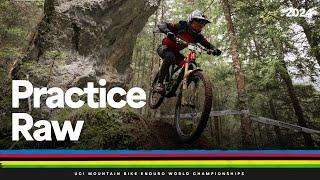 Practice raw | 2024 UCI Mountain Bike Enduro World Championships