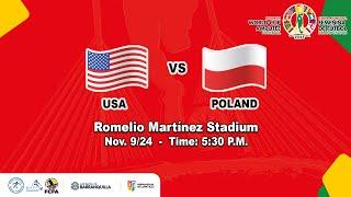  USA –  POLAND| SEMIFINAL | WAFF Amputee Football Women's World Cup 2024