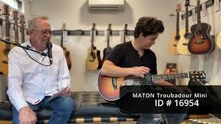 Maton Guitars Troubadour Mini #16954