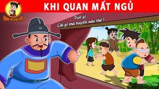 KHI QUAN MẤT NGỦ - Nhân Tài Đại Việt - Phim hoạt hình - Truyện Cổ Tích Việt Nam