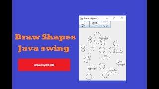 Java Swing Shapes (Circle,Car)